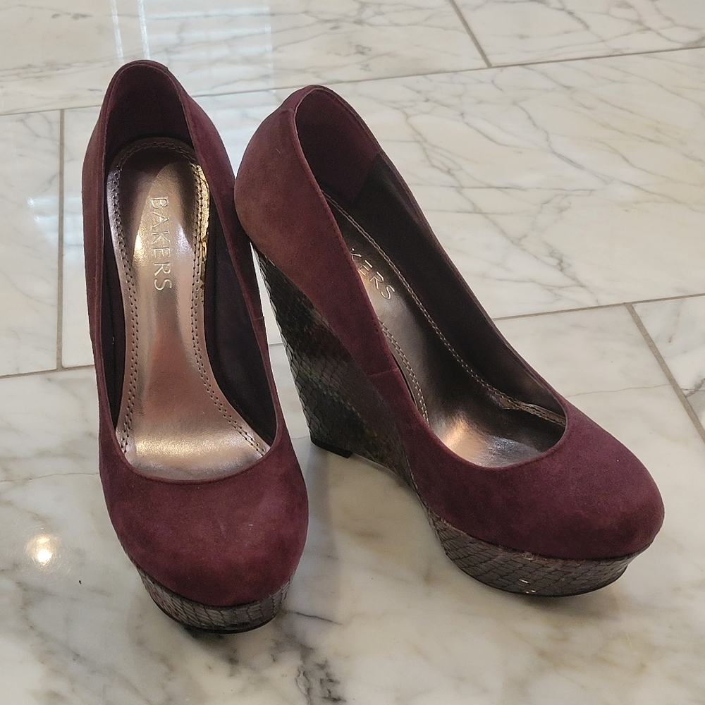 2 for $20 Bakers wedge platform